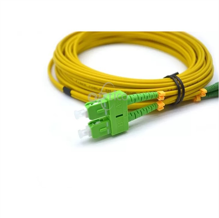 E2000-SC OS2 Duplex Patch Cord
