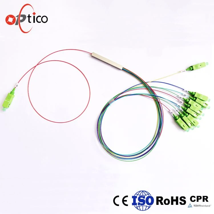 Asymmetrische PLC-Splitter-Serie 1x9 1x3 1x6